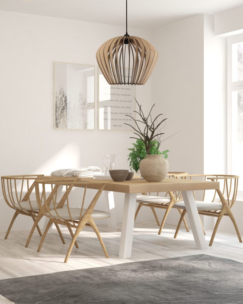 Centaure : Suspension en bois de bouleau design - 2