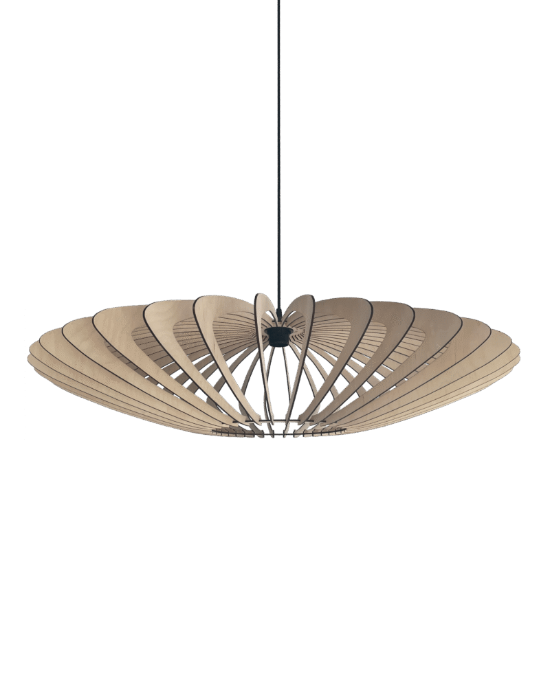 Grande Canopée : Suspension en bois de bouleau design