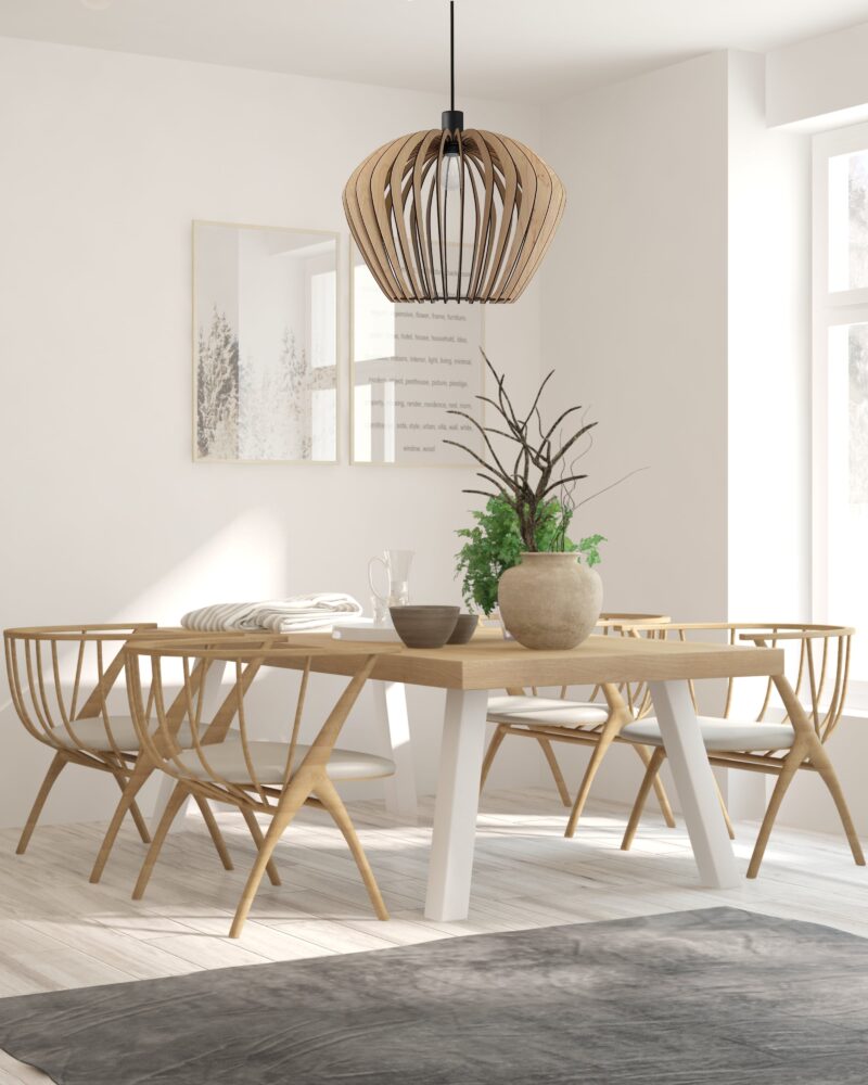 Centaure : Suspension en bois de bouleau design - 2