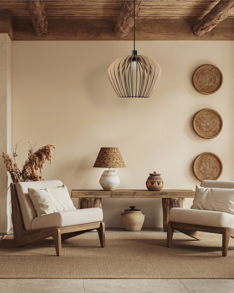 Centaure : Suspension en bois de bouleau design - 3