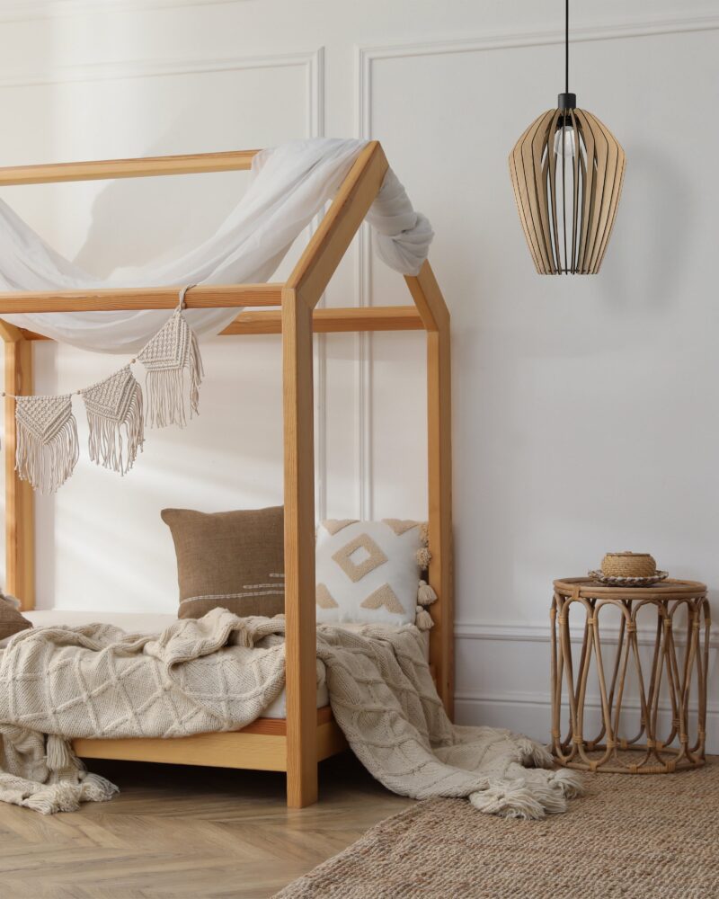 Orion : Suspension en bois de bouleau design - 3