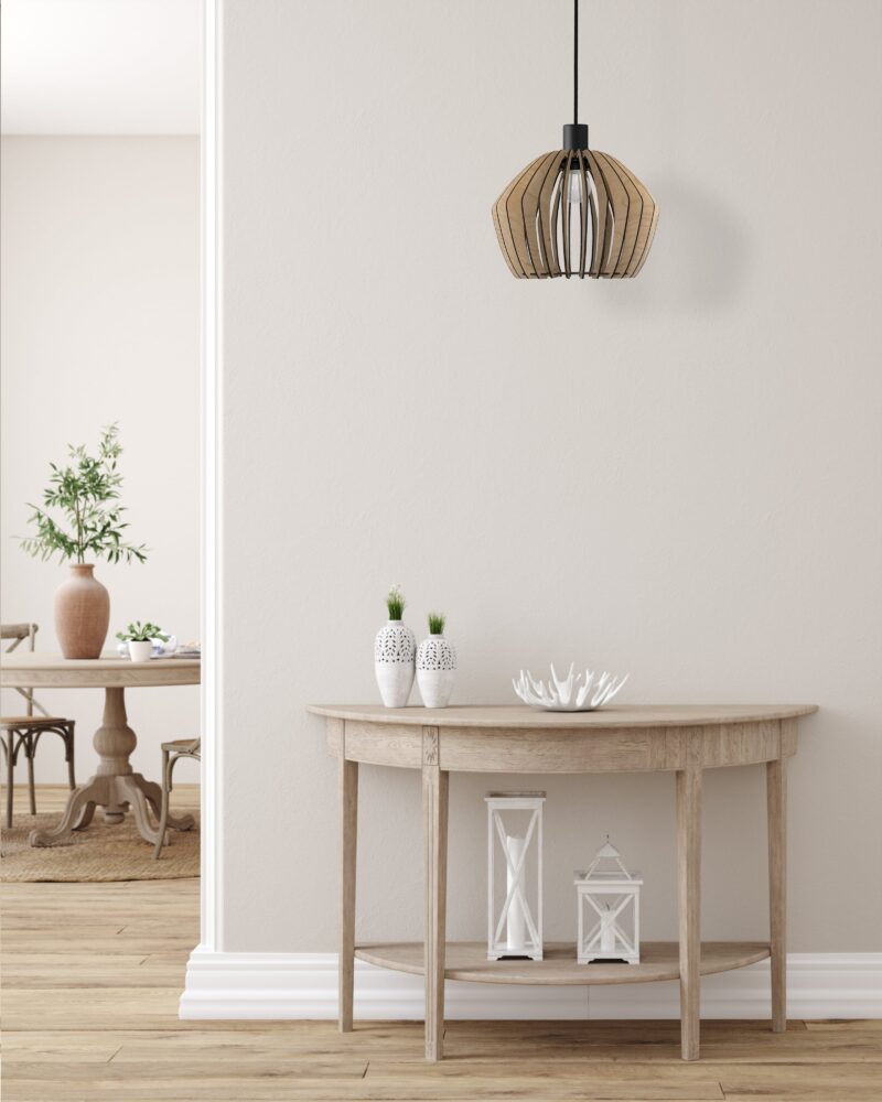 Pégase : Suspension en bois de bouleau design - 4