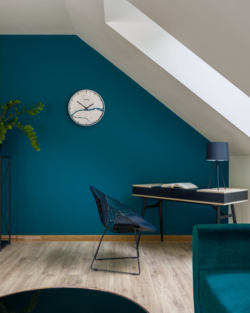 Wenn O'Clock City : Horloge murale carte de ville en bois - 3