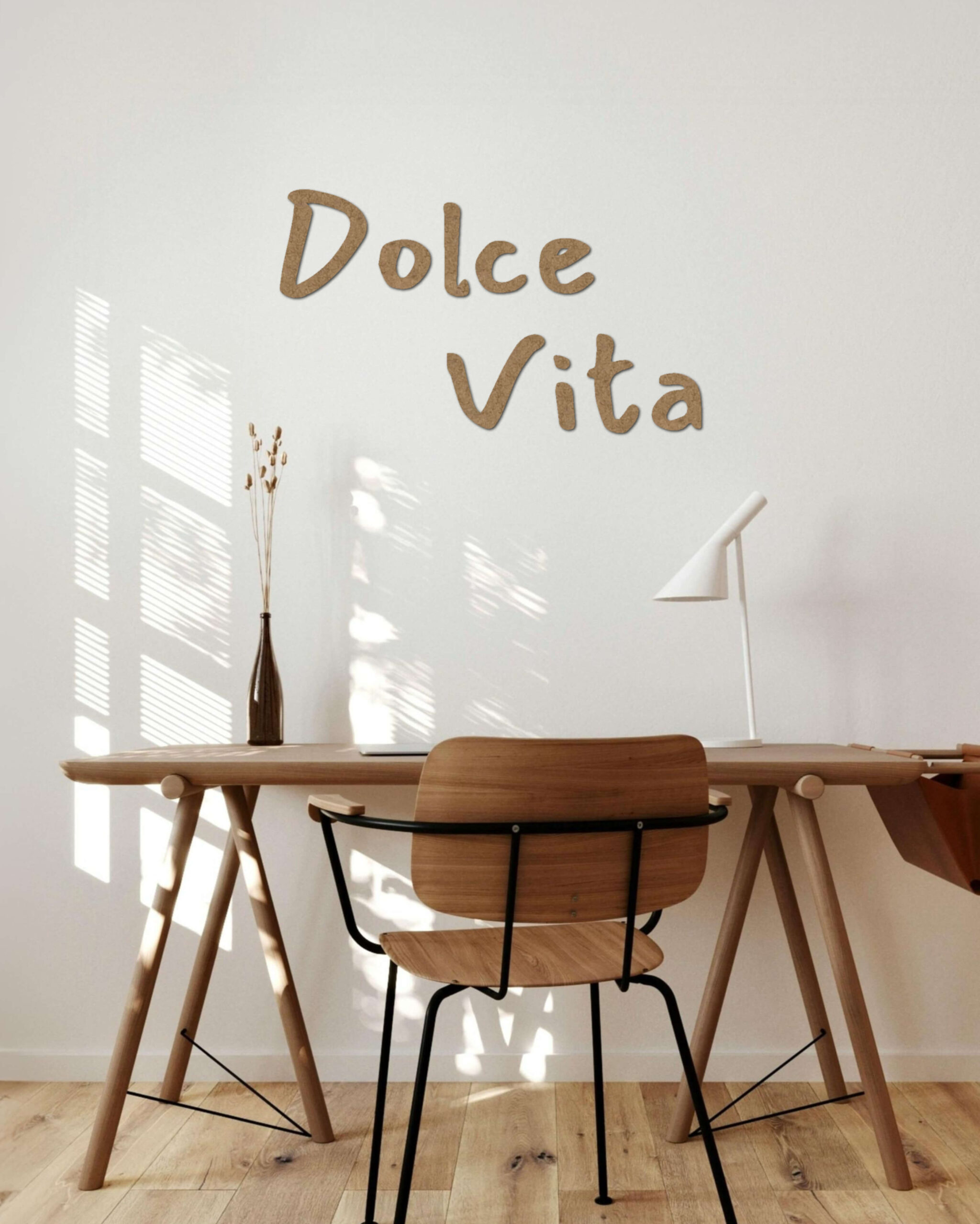 Lettre en bois design pour la décoration de la maison - 2