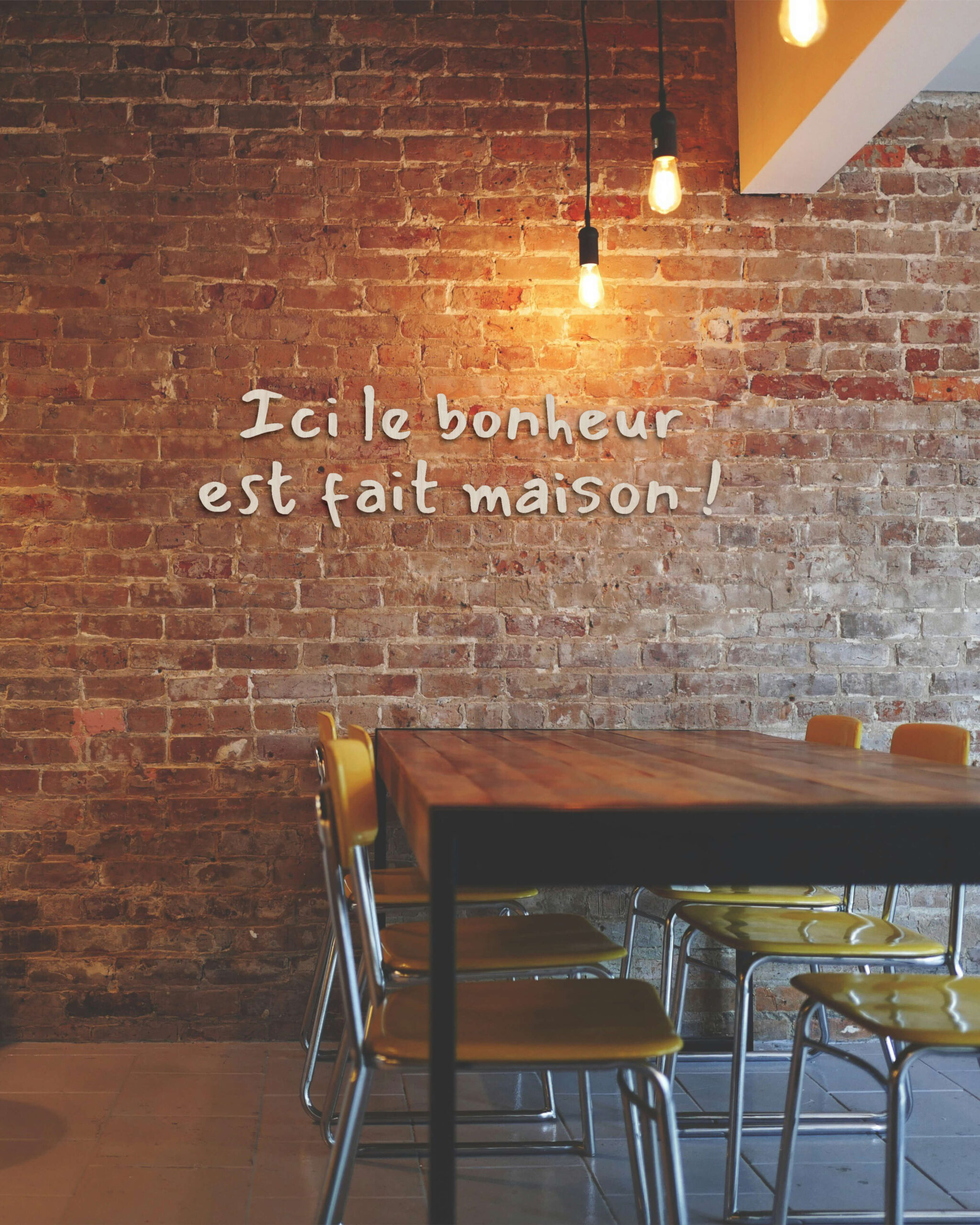 Lettre en bois design pour la décoration de la maison - 3