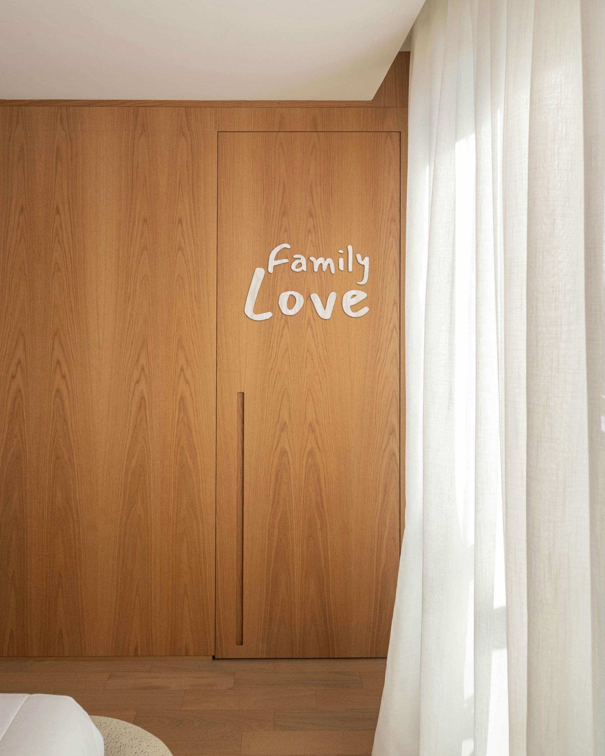 Lettre en bois design pour la décoration de la maison - 5